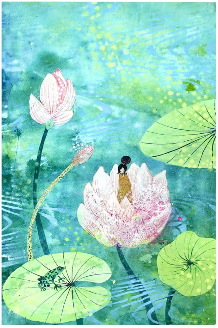 Fine Art Print, WATER Lily