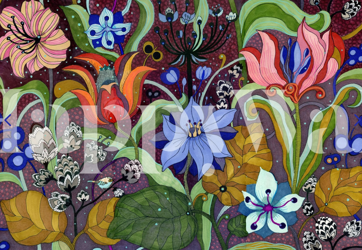 Tapet || Autumn flowers tapet