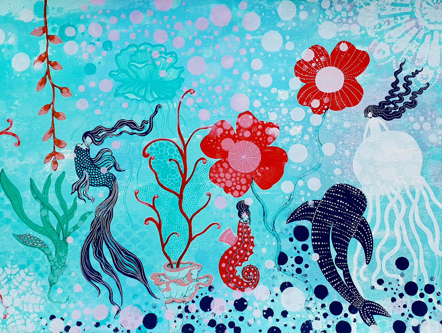 Serigrafi | Magic Ocean