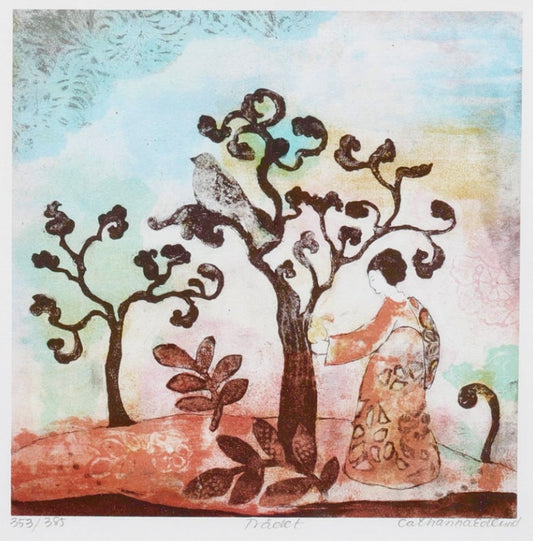 LITOGRAFI | TRÄDET | Konst av © Catharina Edlund