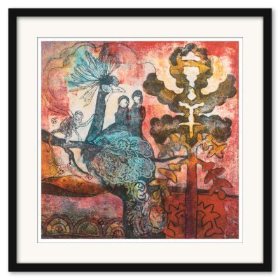 LITOGRAFI | HEMFÄRD| Konst av © Catharina Edlund