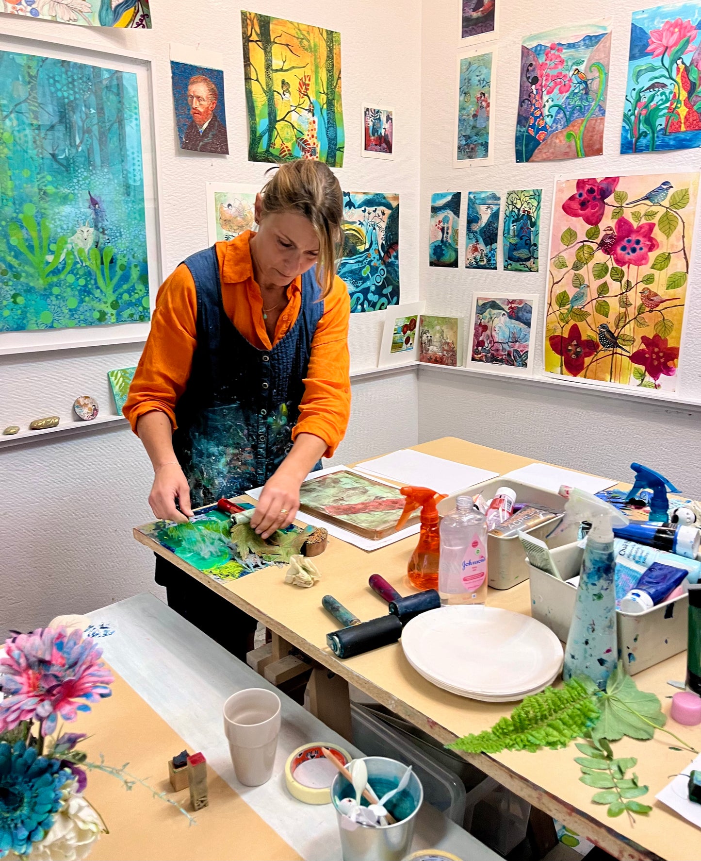 WORKSHOP || GELLI PRINT