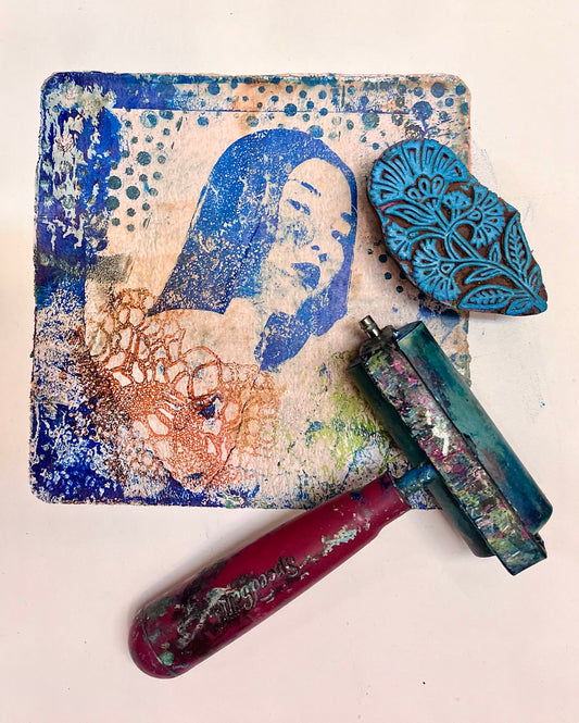 WORKSHOP || GELLI PRINT